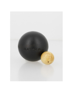 Match+ strie 0 amorti+ 72mm boules de pétanque - Obut