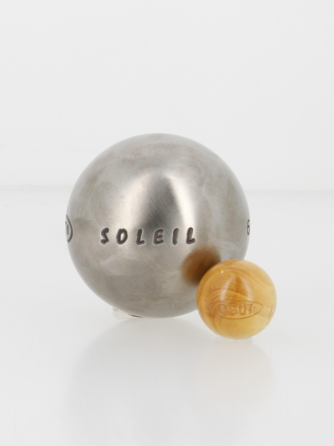 Soleil strie 0 tendre 73mm boules de pétanque - Obut