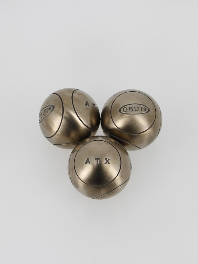 Atx strie 1 demi-tendre 72mm boules de pétanque - Obut