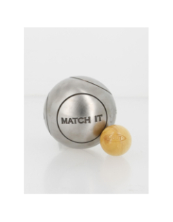 Match it strie 1 demi-tendre 72mm boules de pétanque - Obut