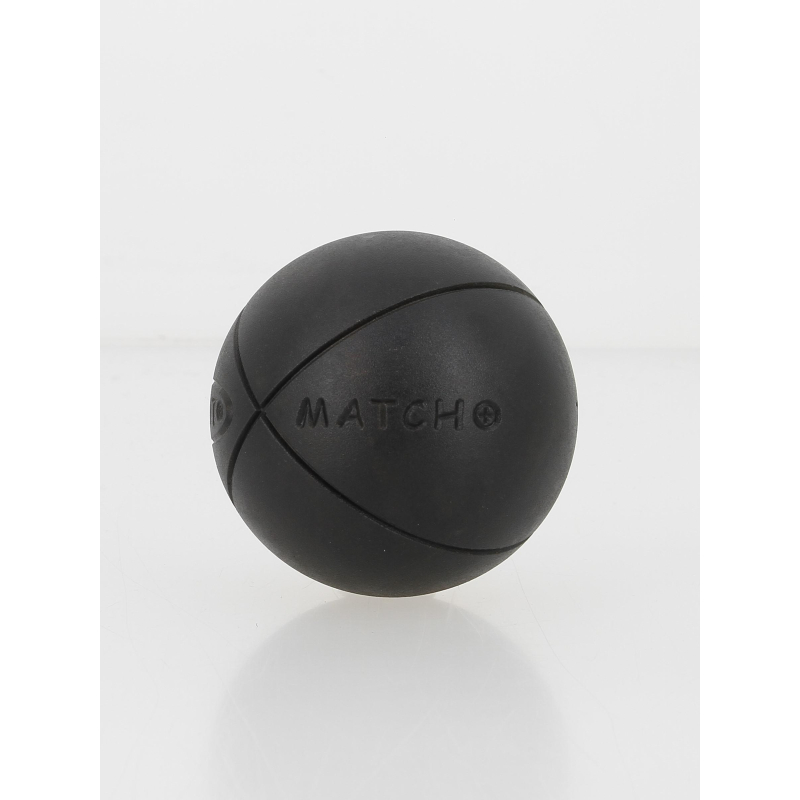 Match+ strie 2 amorti+ 74mm boules de pétanque - Obut