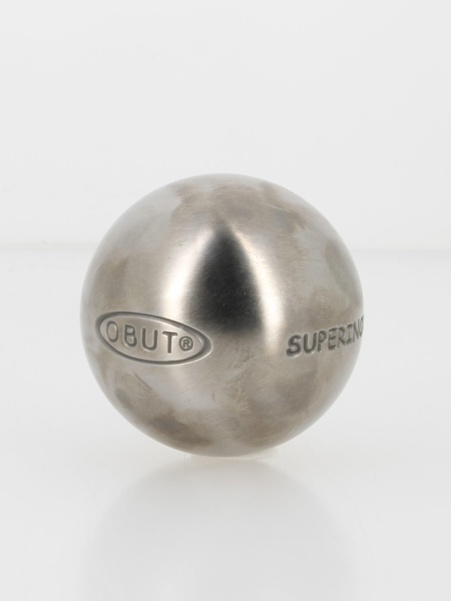 Superinox strie 0 demi-tendre 76mm boules de pétanques - Obut