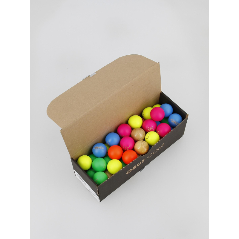 Pack de 59 buts de pétanque multicolore - Obut