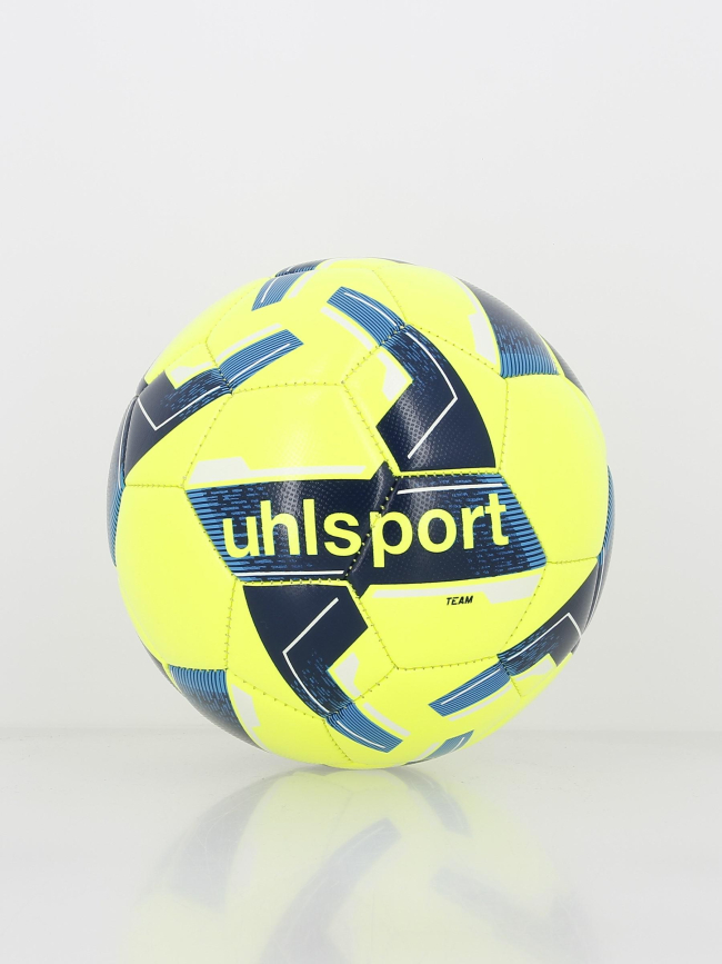 Ballon de football team t4 jaune fluo - Uhlsport