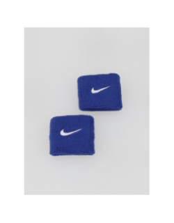 Poignets éponge de tennis swoosh bleu - Nike