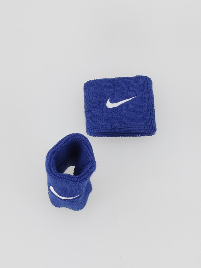 Poignets éponge de tennis swoosh bleu - Nike