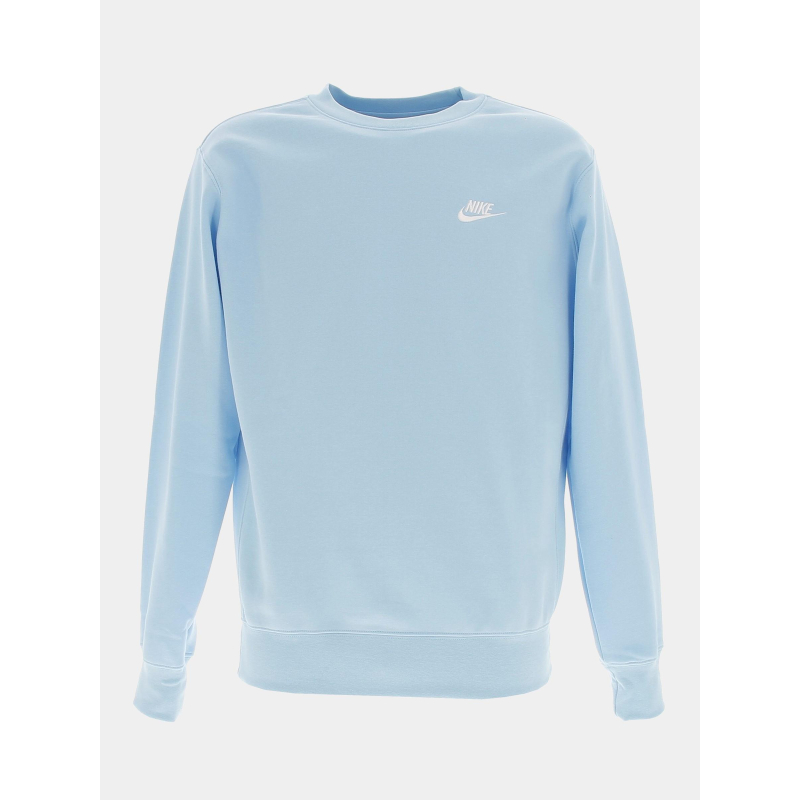 Sweat nsw club crew bleu clair homme - Nike