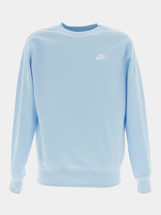 Sweat nsw club crew bleu clair homme - Nike