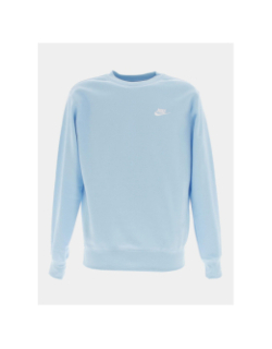 Sweat nsw club crew bleu clair homme - Nike