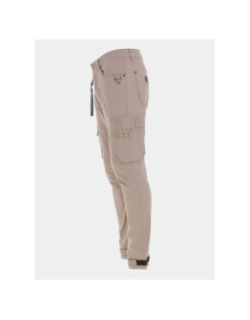 Pantalon cargo sangle marron homme - Project X Paris