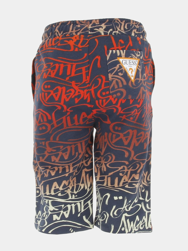 Short active texte marocain multicolore garçon - Guess