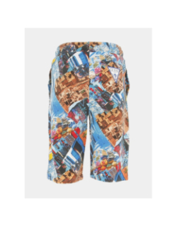 Short active mosaique marocaine multicolore garçon - Guess