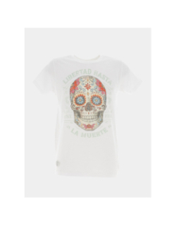 T-shirt craneo blanc homme - Deeluxe