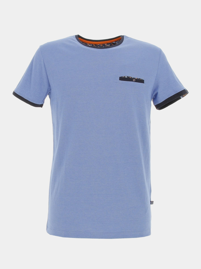 T-shirt tenenan bleu homme - Benson & Cherry