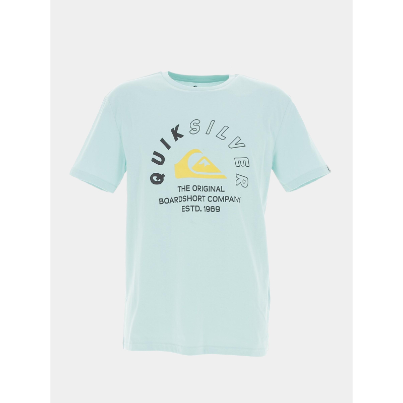 T-shirt mixed signals bleu vert homme - Quiksilver