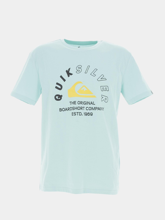 T-shirt mixed signals bleu vert homme - Quiksilver