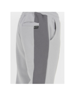 Jogging tricolore double logo gris - Project X Paris