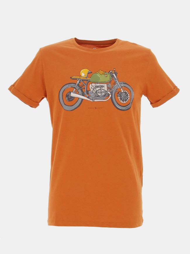 T-shirt legendary tiago orange homme - Benson & Cherry