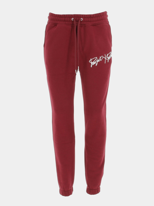 Jogging basic full logo bordeaux - Project X Paris