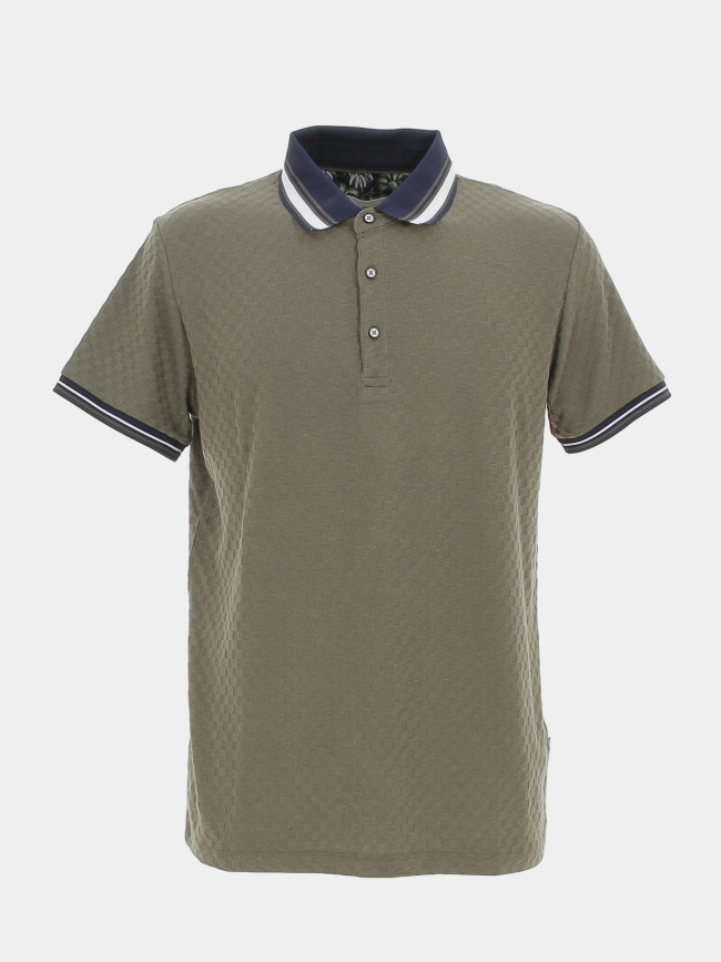 Polo signature grolem kaki homme - Benson & Cherry