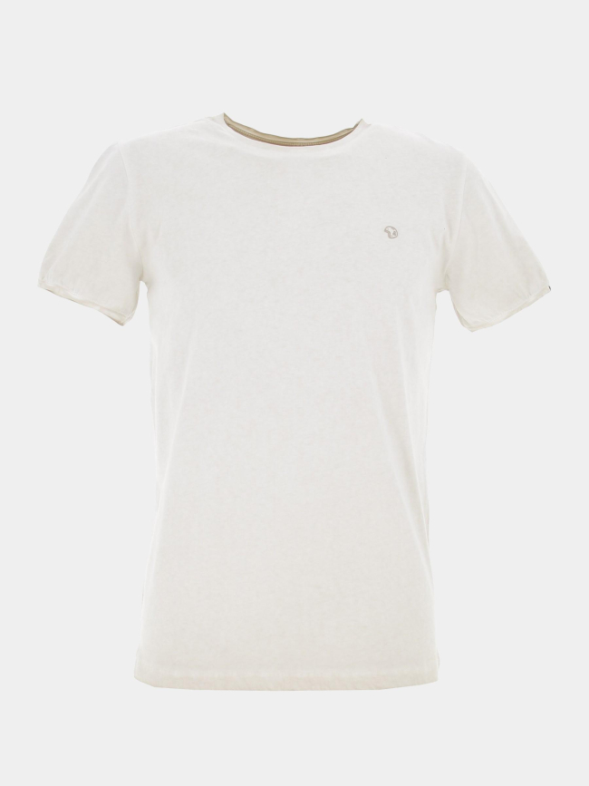 T-shirt signature taxi beige homme - Benson & Cherry