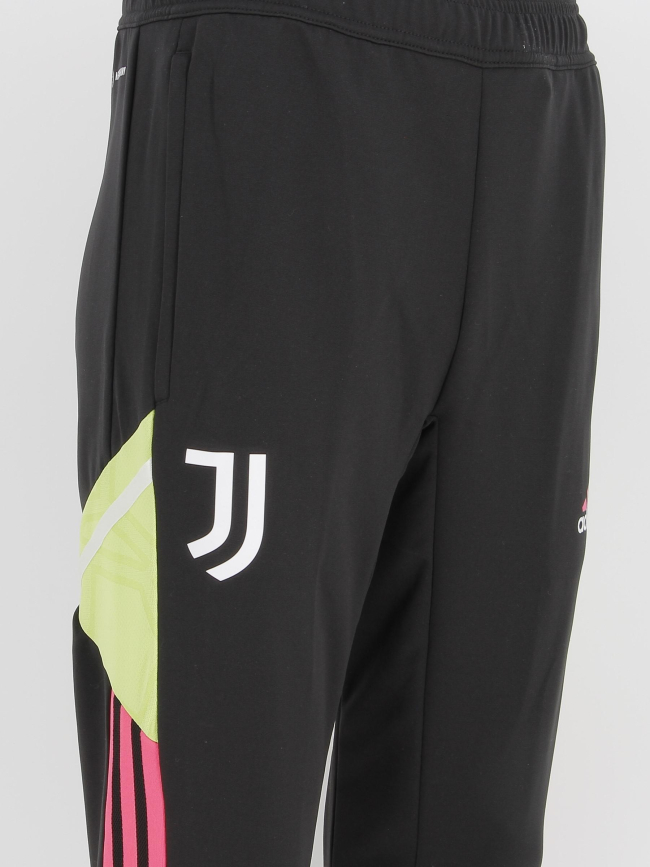 Jogging de football juventus coloré noir rose vert homme - Adidas