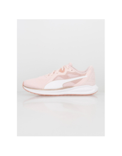 Chaussures running twitch rose femme - Puma
