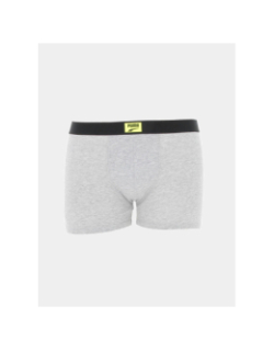 Pack 2 boxers logo patch noir gris garçon - Puma