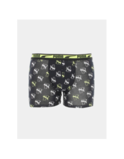 Pack 2 boxers stretch logo noir garçon - Puma