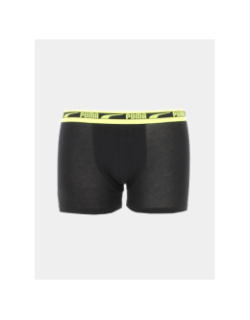 Pack 2 boxers stretch logo noir garçon - Puma