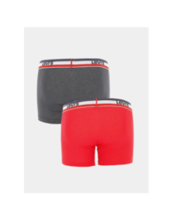 Pack 2 boxers sportswear rouge gris homme - Levi's