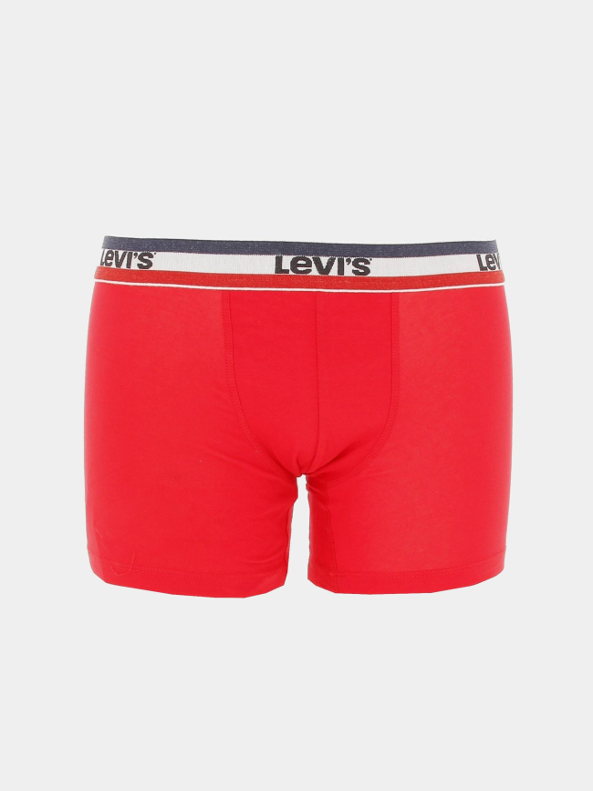 Pack 2 boxers sportswear rouge gris homme - Levi's