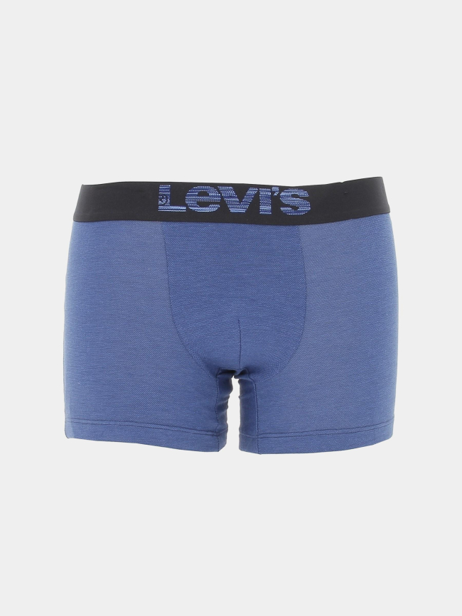 Pack 2 boxers optical illusion bleu marine homme - Levi's