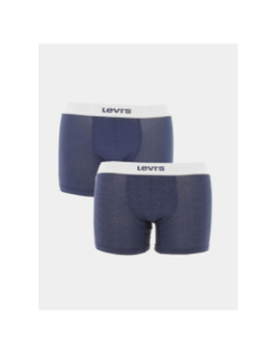 Pack 2 boxers tonal logo bleu marine homme - Levi's