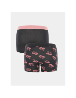 Pack 2 boxers cerises noir rose homme - Levi's