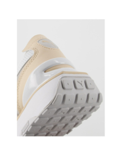 Baskets cruise rider blanc beige femme - Puma