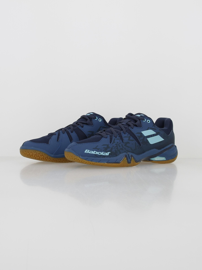 Chaussures de badminton shadow spirit bleu homme - Babolat