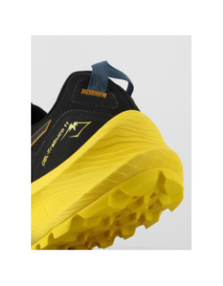 Chaussures de trail gel trabuco 11 noir jaune homme - Asics