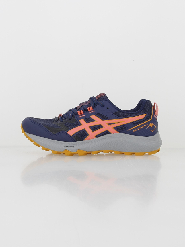 Chaussures de trail gel sonoma 7 bleu marine femme - Asics