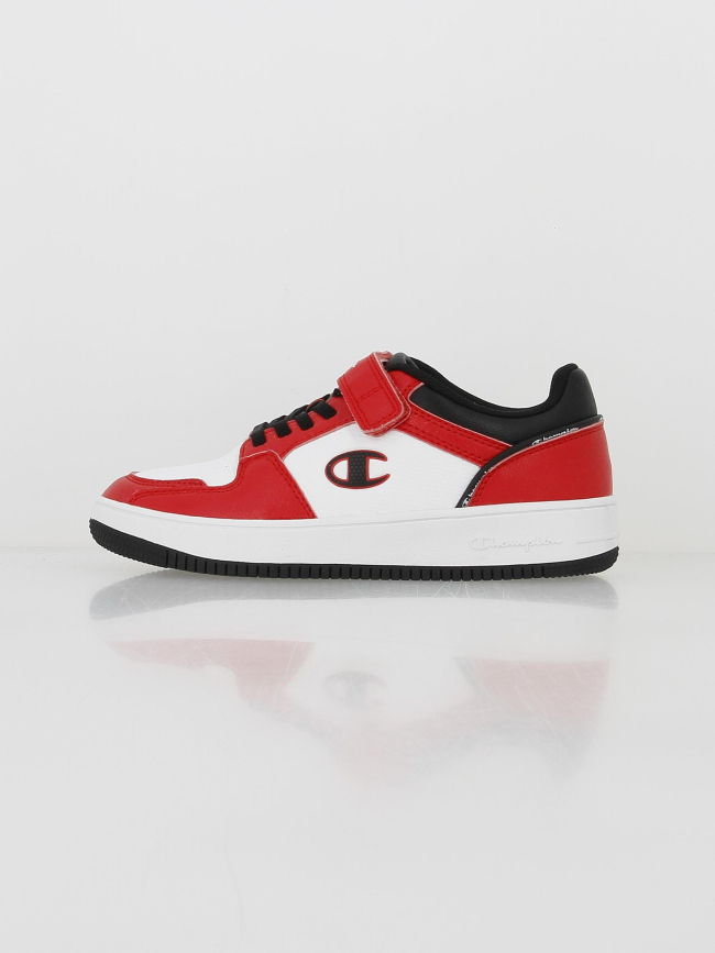 Baskets à scratch rebound 2.0 ps rouge blanc enfant - Champion