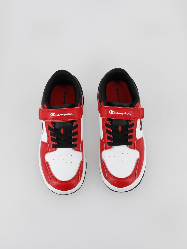 Baskets à scratch rebound 2.0 ps rouge blanc enfant - Champion