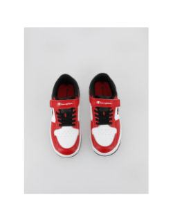 Baskets à scratch rebound 2.0 ps rouge blanc enfant - Champion