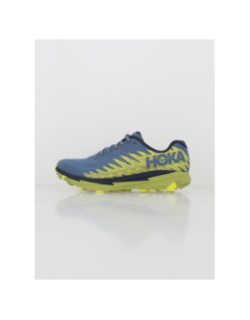 Chaussures de trail torrent 3 bleu vert homme - Hoka