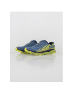 Chaussures de trail torrent 3 bleu vert homme - Hoka