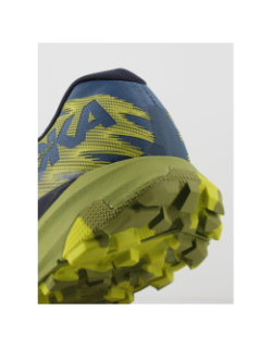 Chaussures de trail torrent 3 bleu vert homme - Hoka