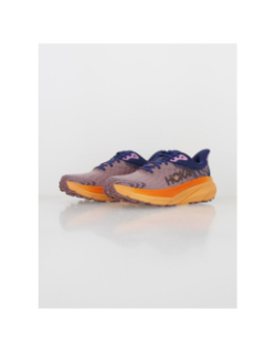 Chaussures de running trail challenger 7 violet orange femme - Hoka