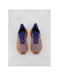 Chaussures de running trail challenger 7 violet orange femme - Hoka