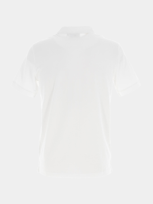 Polo stretch pique blanc homme - Calvin Klein