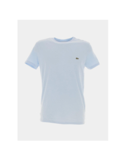 T-shirt à manches courtes pima bleu homme - Lacoste