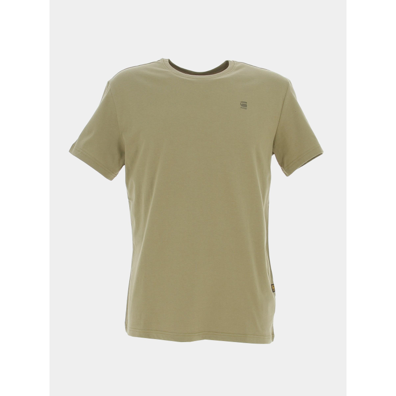 T-shirt base smoke kaki homme - G Star